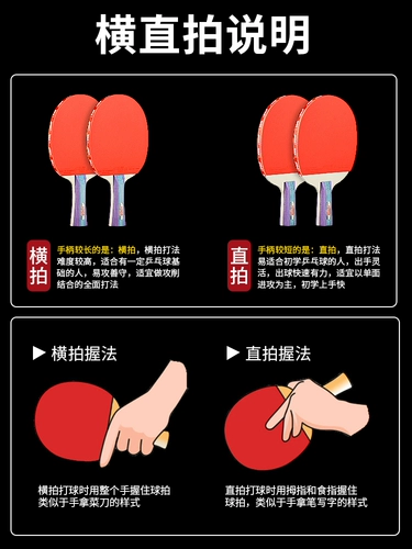 Детская ракетка для настольного тенниса для школьников для начинающих, комплект