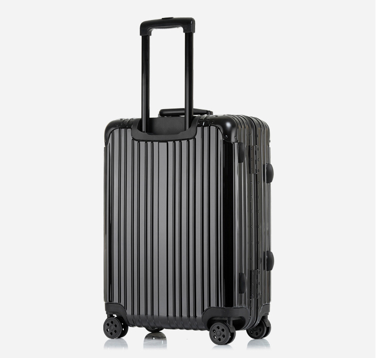 Khung nhôm xe đẩy thùng 24 inch phổ biến vali bánh xe 20 inch nam và nữ lên máy bay 28 inch hành lý 26 inch hộp khóa - Va li vali kéo nhựa