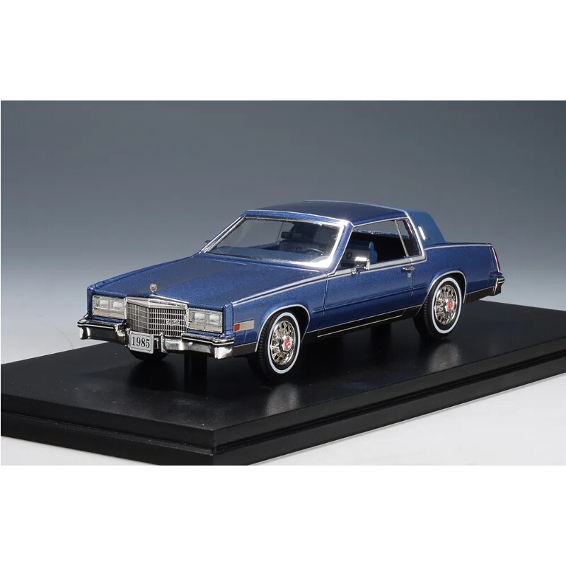 Blue and Dark Gray, Newly Restorated, Stamp1/43 1985 Cadillac Eldorado Biarritz