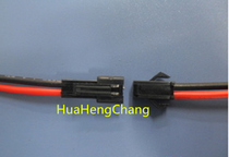 SM2 54-2P red and black wire spacing 2 54mm wire harness aerial docking cable UL1007#22 ROHS