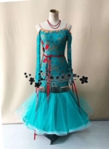 New Century Morden Dance Costume Women Adults New Suit Morden Dress Custom Morden Dance Big Swing Dress Waltz