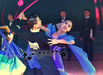 Morden Dance Dress Ballroom Dancing Big Swing Tandem Dress New 230 Waltz Tango National Mark Dance Competition Performance Costumes
