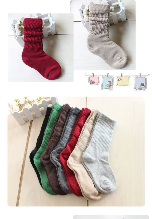 Vớ trẻ em 2018 thu đông 2018 phiên bản tiếng Hàn mới của cotton hoang dã cho bé trai và bé gái vớ vớ quần tất cho bé giá tốt