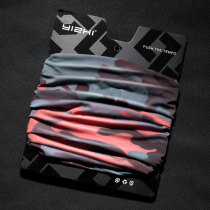 Ice silk anti-ultraviolet headscarf Summer men and women outdoor sunscreen collar magic face towel riding mask scarf Thin Thin