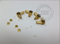 RF connector MMCX-JW-1 5 MMCX male elbow lug 50 ohm matching-1 5 cable