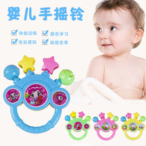 Baby Five Fingers Shake Bell Cartoon Bell Bell Rocking Bell Infant Puzzle Early Education Toys Hot Sell Childrens Toys