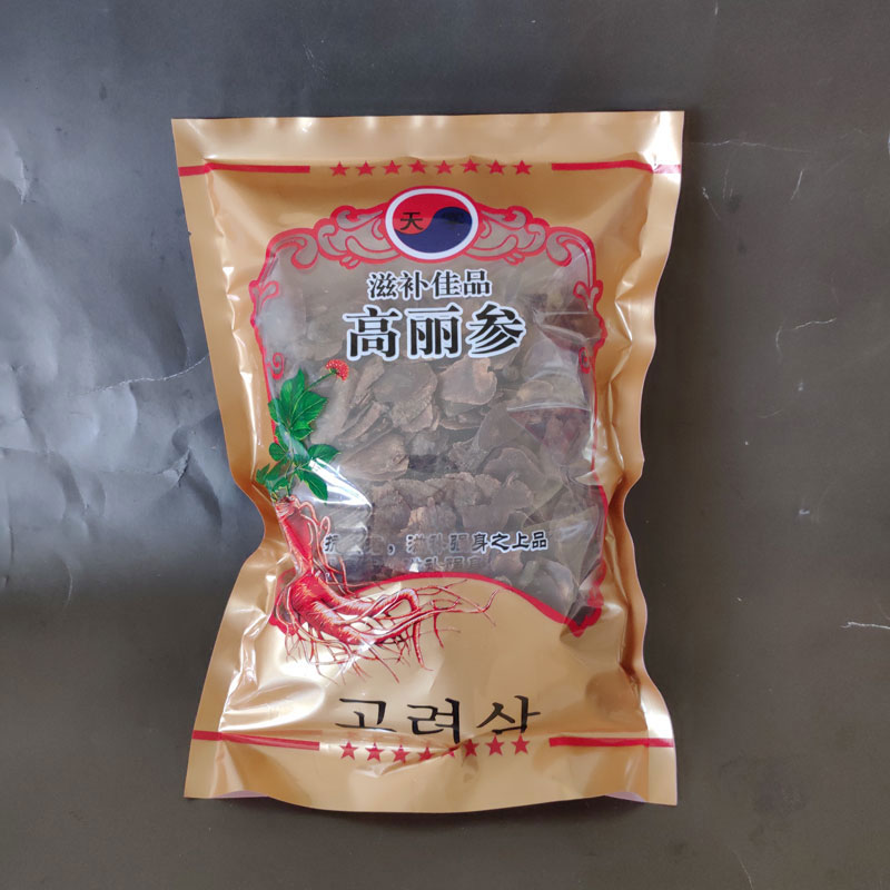 Sugar red plate Gaoli parameter 500g 8 years old side of the northeast red canary straight parameter stone ginseng