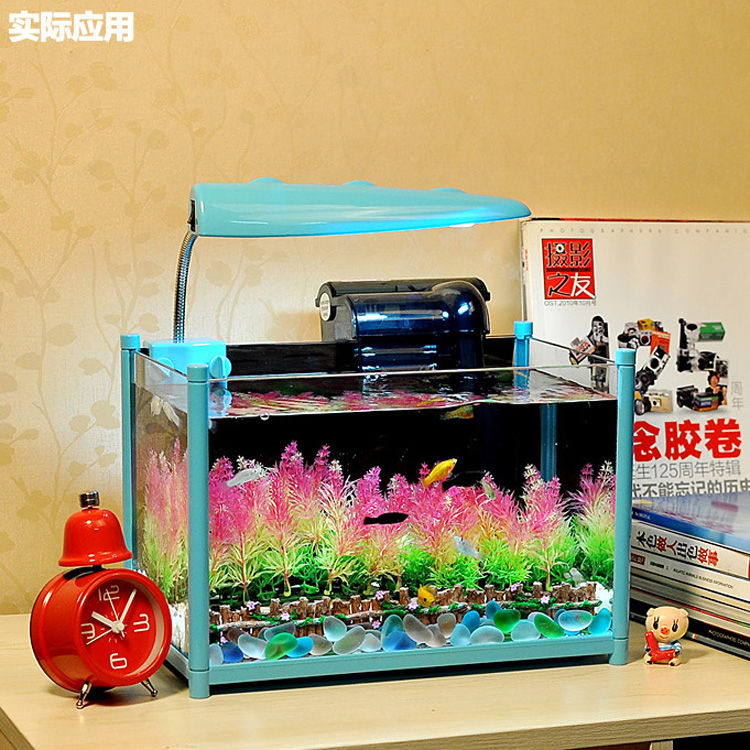 Blue glass sand fish tank landscaping sea blue crystal stone frosted cashew nut colored stone decoration bottom sand sand stone