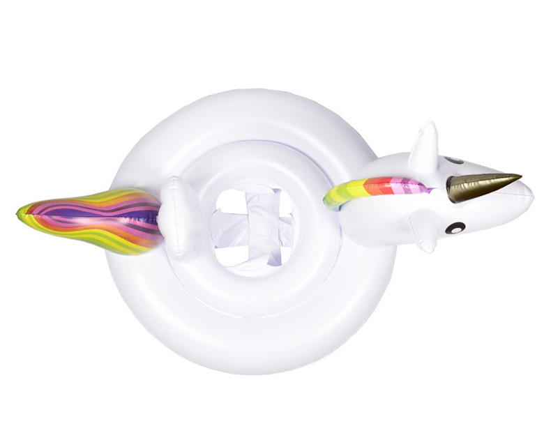 Unicorn cậu bé bơi vòng núi bé con inflatable dày đôi ghế cậu bé cô gái 1-3-6 tuổi phao bơi cho trẻ sơ sinh