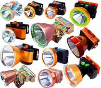 Half Overhead Gravity Balance Headlights LED Lithium electric charge intense light headlights Diving Super Bright Far-to-Head Safety Lamp