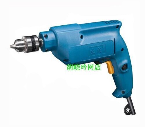 Dongcheng hand drill J1Z-FF05-10A wrench Dongcheng 500W pistol drill 10mm hand drill positive and negative transfer speed