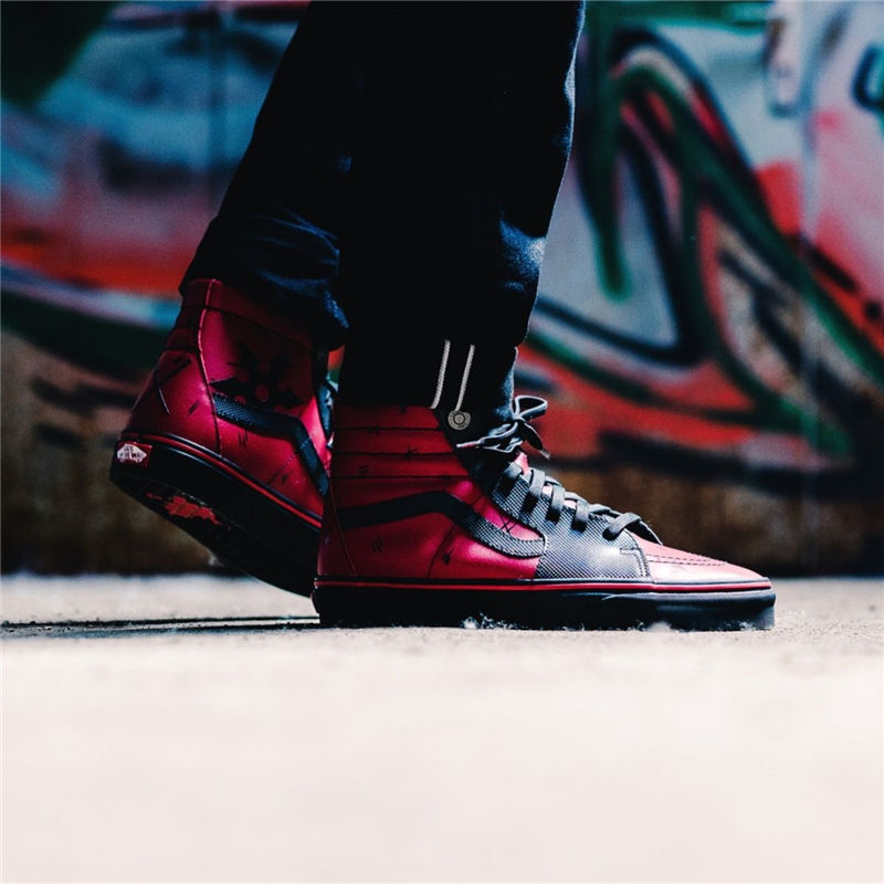 deadpool high top vans
