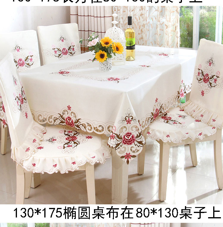 Bàn tròn bàn xoay khăn trải bàn lớn bàn tròn vải vải tròn nhà bàn xoay vải vải châu Âu đĩa khăn trải bàn khăn trải bàn hình vuông