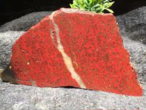 Guilin chicken blood Jade Luojitang fish jelly chicken blood jade raw stone Blood Stone raw stone