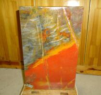 Guilin Longsheng natural jade Guilin chicken blood jade seal material chicken blood jade veneer weighing 12 pounds