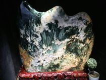 Guilin chicken blood jade style raw stone ornaments chicken blood stone raw stone