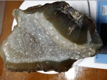 Northeast Natural Black River agate sunk agate agate seed material