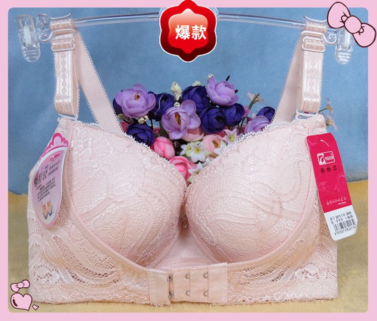 10 nhân dân tệ vận chuyển khóa trước ngực mềm hạt tinh dầu massage nâng ngực tập hợp áo ngực dày B cup 3 khóa điều chỉnh đồ lót áo bra tập gym
