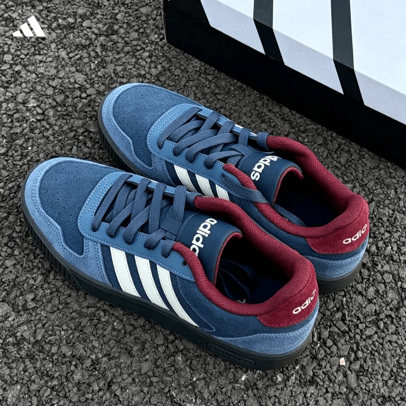 Adidas D-Pad Classic Adidas Men's Shoes Retro Blue Low-Top Casual Sneakers Lb1226