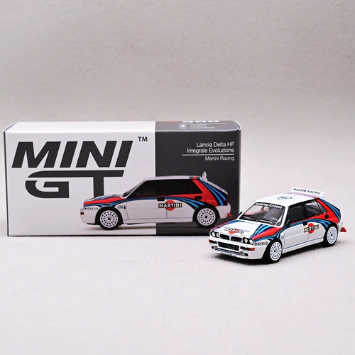 Новый продукт пятна 1/64 Minigt Fend Product Simulation Metal Car Model Blue Banner Delta Delta 300