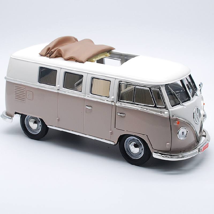 Chính hãng 1 18RoadEagle hợp kim tĩnh thành mô phỏng xe mô hình bộ sưu tập đồ trang trí Volkswagen T1 bánh mì đồ chơi gỗ cho bé