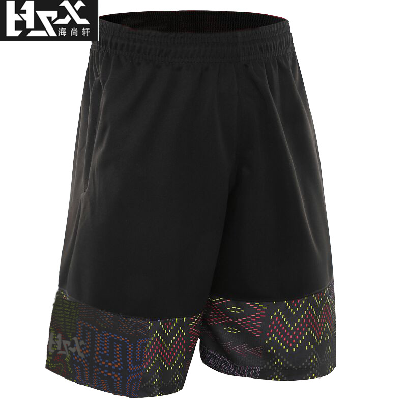 Summer Thin Basketball Sports Big Shorts Fitness Room Training 50% Pants Breathable Running Loose type male increase code