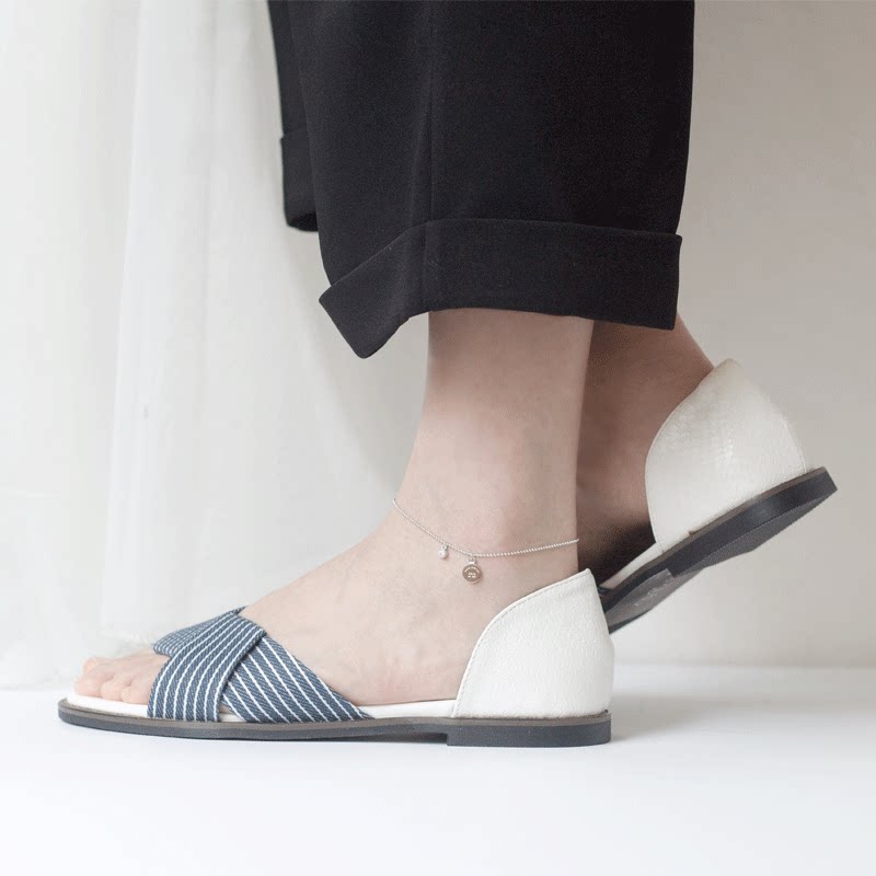 Bracelet de cheville Femme CHICLIFE en Argenterie - Ref 3102859 Image 1