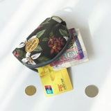 Ретро кошелек, маленькая сумка через плечо с молнией, милый бумажник, в стиле «Мори», в цветочек, в корейском стиле