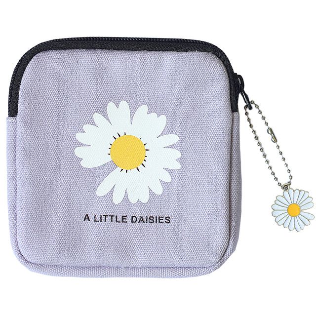 Quan Zhilong Daisy Wallet ນັກສຶກສາຄົນອັບເດດ: ສະບັບພາສາເກົາຫຼີຂະຫນາດນ້ອຍສົດງາມ coin purse ແມ່ຍິງ Mini ຍີ່ປຸ່ນຫົວໃຈ Girly