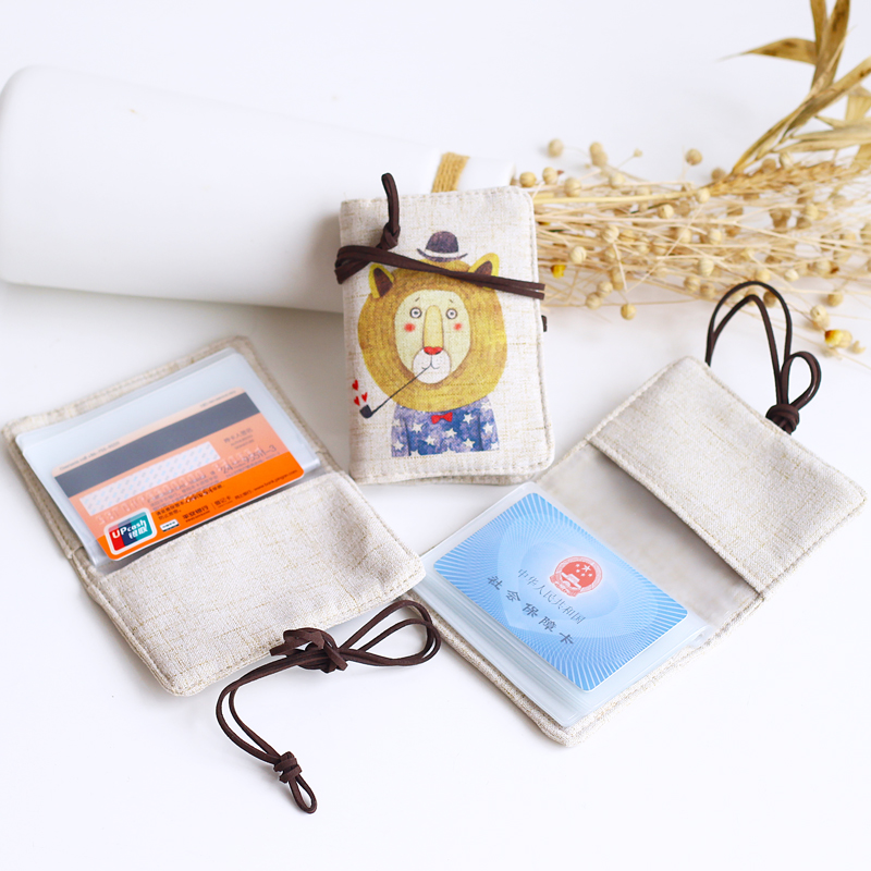 Card bag Wallet All-in-one bag Women's Korean cute personality mini cartoon cute small simple small fresh bag