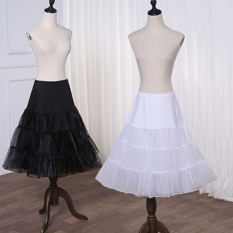 Skirt support lolita daily boneless soft yarn support Lolita soft girl half-length petticoat cosplay violent tutu skirt