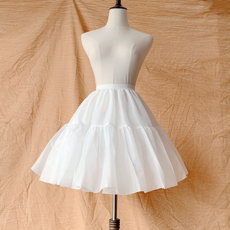 Skirt support lolita Lolita daily support fluffy violent boneless soft yarn gauze support cosplay skirt