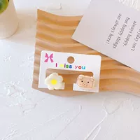 B12 Белая маленькая цветочная свинья