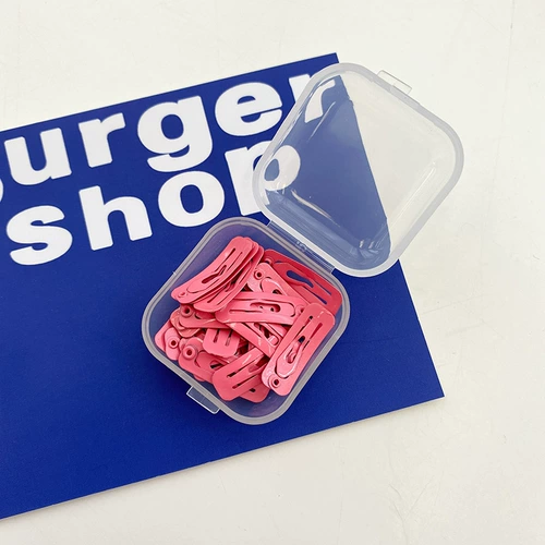 Маленькая квадратная заколка для волос, 2см