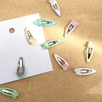 2cm ultra small mini pooch hair clip teddy clip kitty head flower Yorkshire Pet Hair Accessories BB Collet Ornament