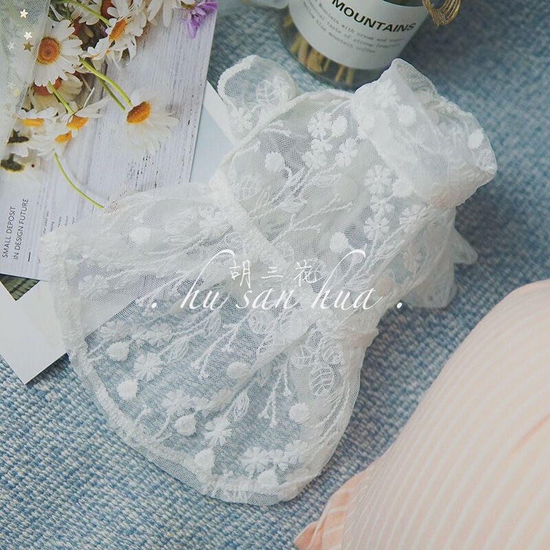 Pet Dog Clothes Summer Thin Dress Teddy Yorkshire Lace Breathable French Bulldog Poodle Sun Protection Clothing