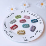 Pet Shiny Hair Clip Dog маленькая свежая карточная расческа из катушки, Chip Knight Malzis Broken Hair Clip BB Clip