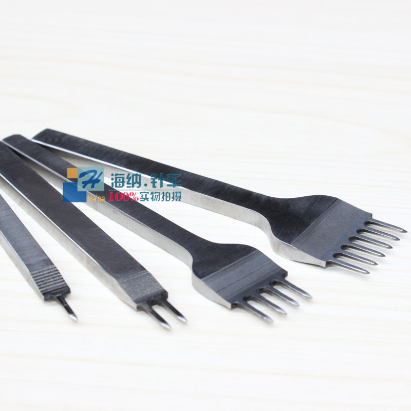 Baigang chop 4MM pitch digger DIY handmade leather leather art tools tanned leather puncher