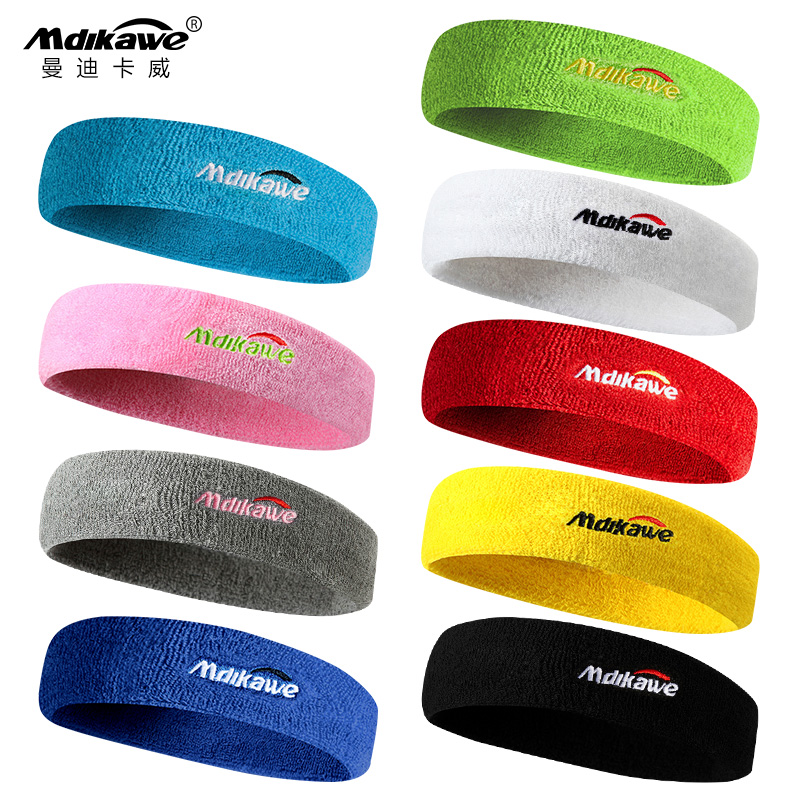 Sweat-absorbing antiperspirant belt Antiperspirant headband Male sports hairband Fitness headband Basketball running headband Forehead sweat guide belt Female