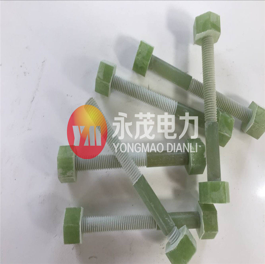 High strength bolt insulation bolt quality glass fiber insulation screw rod insulation screw cap insulation nut
