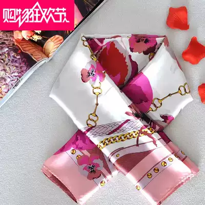 Suzhou silk famous store brand silk scarf female mulberry silk scarf European and American high-end elegant and generous promotion