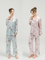 Suzhou Silk Real Silk Sleepwear Lady High Quality Comfort Mulberry Silk Long Sleeve Long Pants Home Conserved Suit Spring Autumn Season