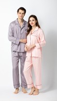 Suzhou Silk Real Silk Sleepwear Lovers High Quality Comfort Mulberry Silk Long Sleeve Long Pants Home Suits Suit Spring Autumn Season