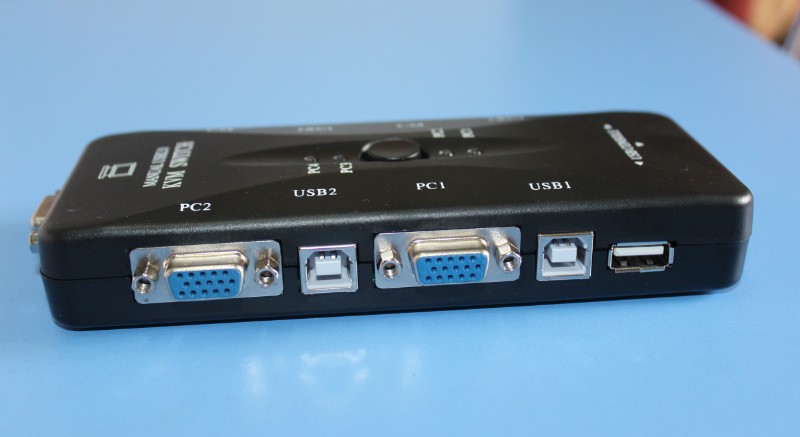 MT-401UK-CH KVM switcher 4-way USB shared keyboard sliding mouse U pan 4 ports Manual USB2 0