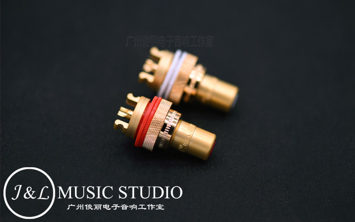 American original CMC 805-2 5-CU oxygen-free copper gold-plated RCA lotus seat signal socket