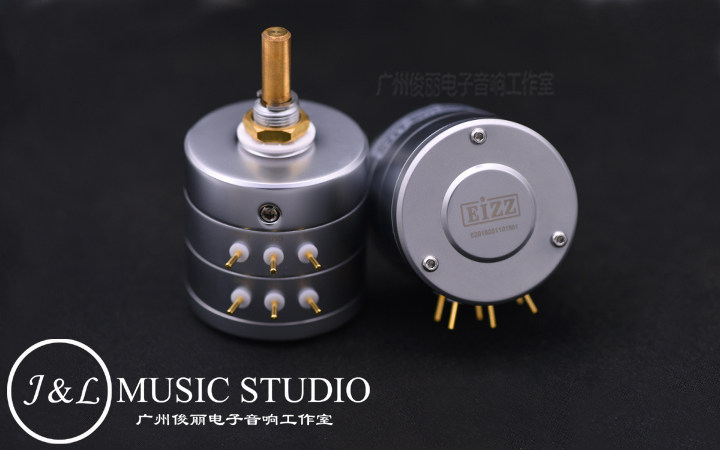 Original EIZZ 24 step potentiometer 50K 100K 250K audio dual four potentiometer