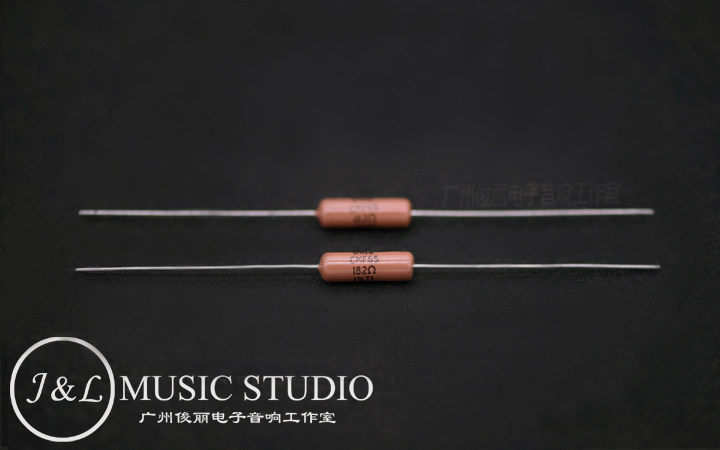 American original VISHAY DALE 2W military brown metal film copper foot resistor