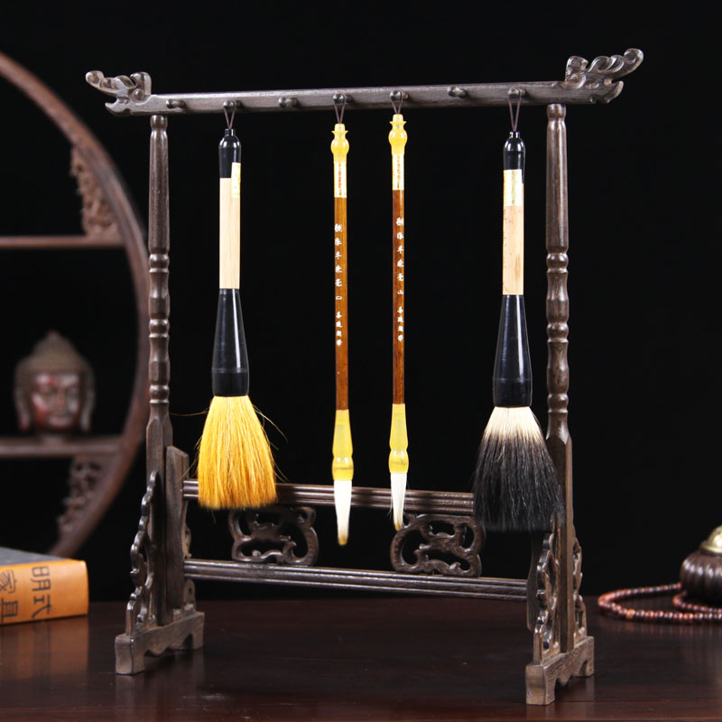 Redwood pen pen hangs chicken wings wood faucet pen hang pen shelves room four baby calligraphy supplies 12 needles