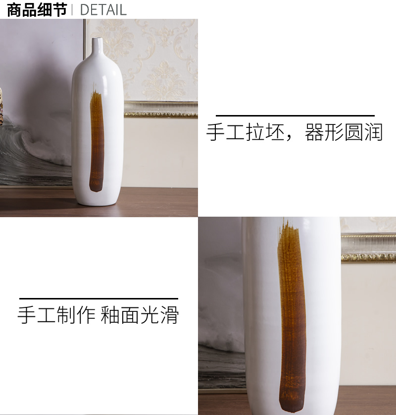 New Chinese style ceramic vase TV ark, household soft adornment example room sitting room porch rich ancient frame flower arranging furnishing articles