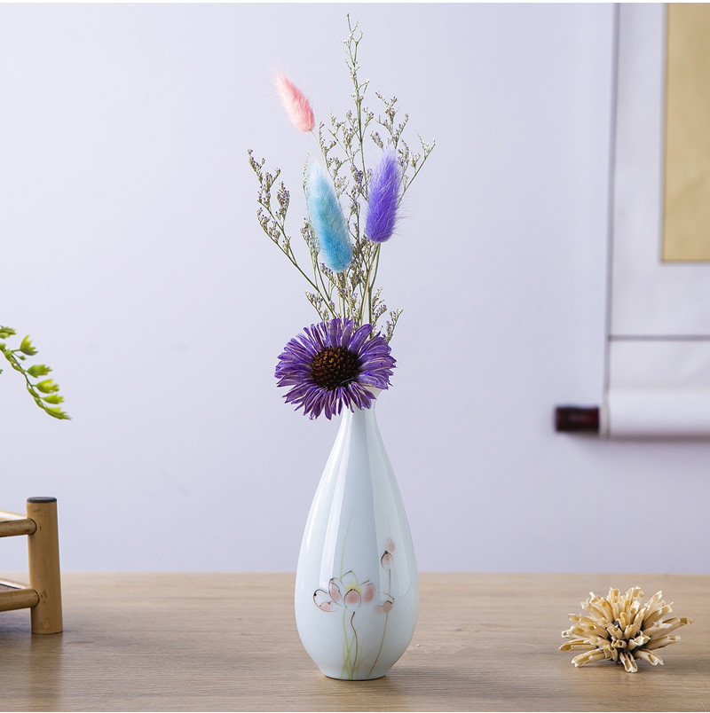 New Chinese style ceramic vases, flower arranging flower implement teahouse tea place of the sitting room porch for anddrunkenness dried flower decorations